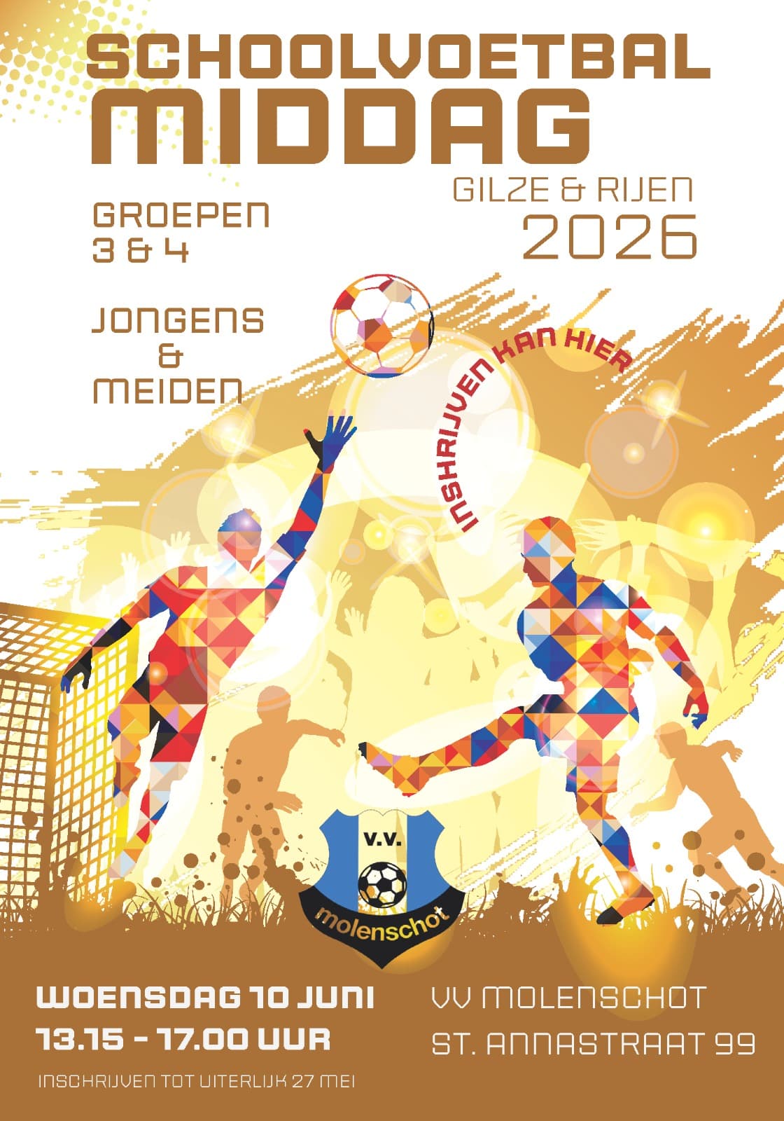Schoolvoetbal Middag Groep 3 & Groep 4