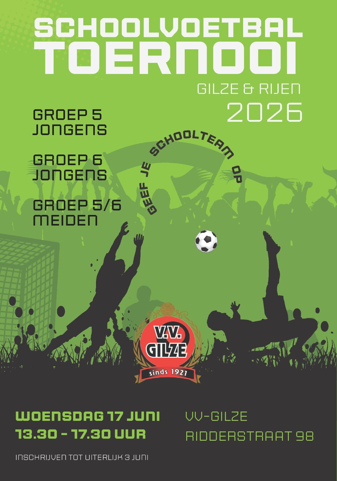 Schoolvoetbal Toernooi Groep 5 & Groep 6